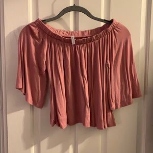 off shoulder top